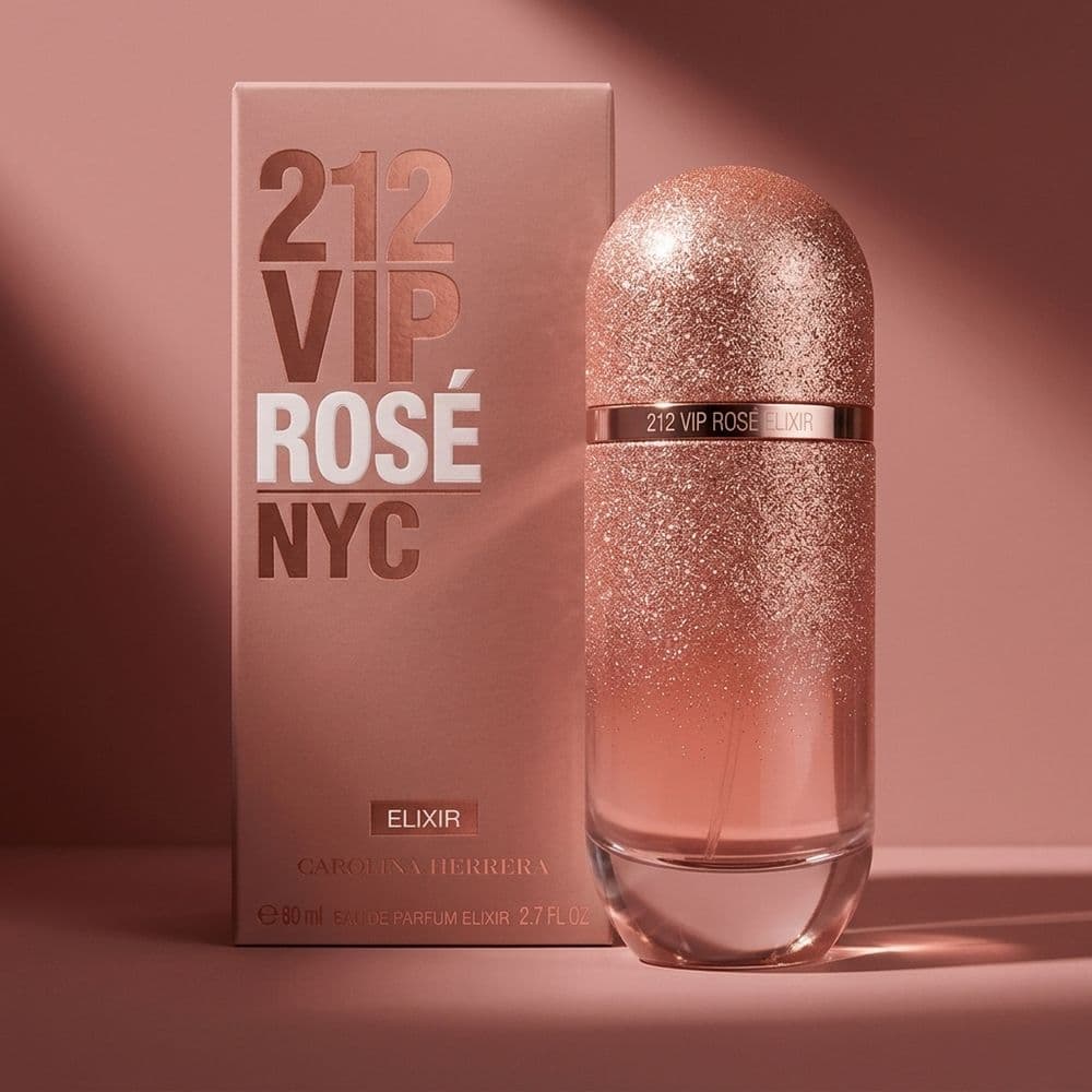 CAROLINA HERRERA 212 VIP ROSE ELIXIR EDP 80ML
