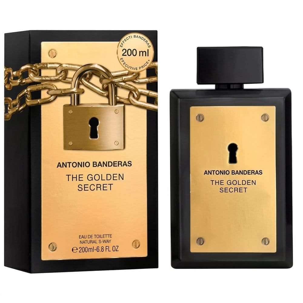 ANTONIO BANDERAS THE GOLDEN SECRET EDT 200ML