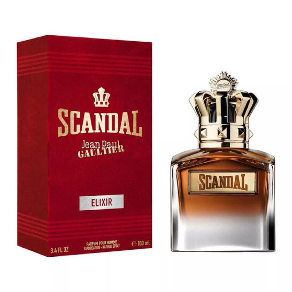 JEAN PAUL GAULTIER SCANDAL ELIXIR MASC PARFUM 100ML