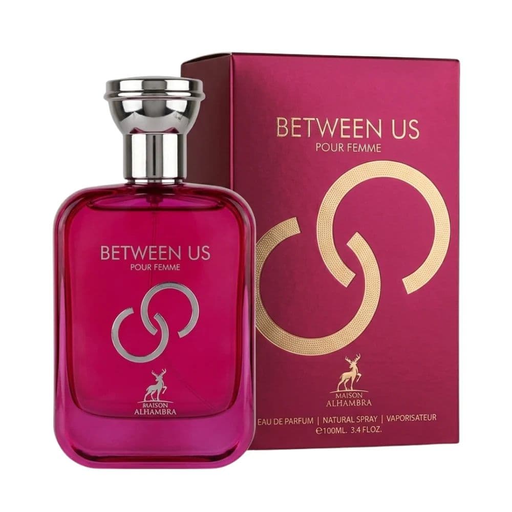 MAISON ALHAMBRA BETWEEN US POUR FEMME EDP 100ML