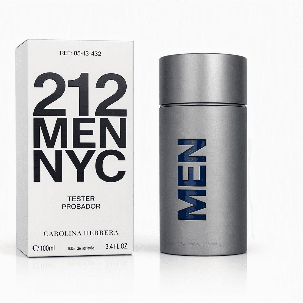 TESTER CAROLINA HERRERA 212 NYC MEN EDT 100ML